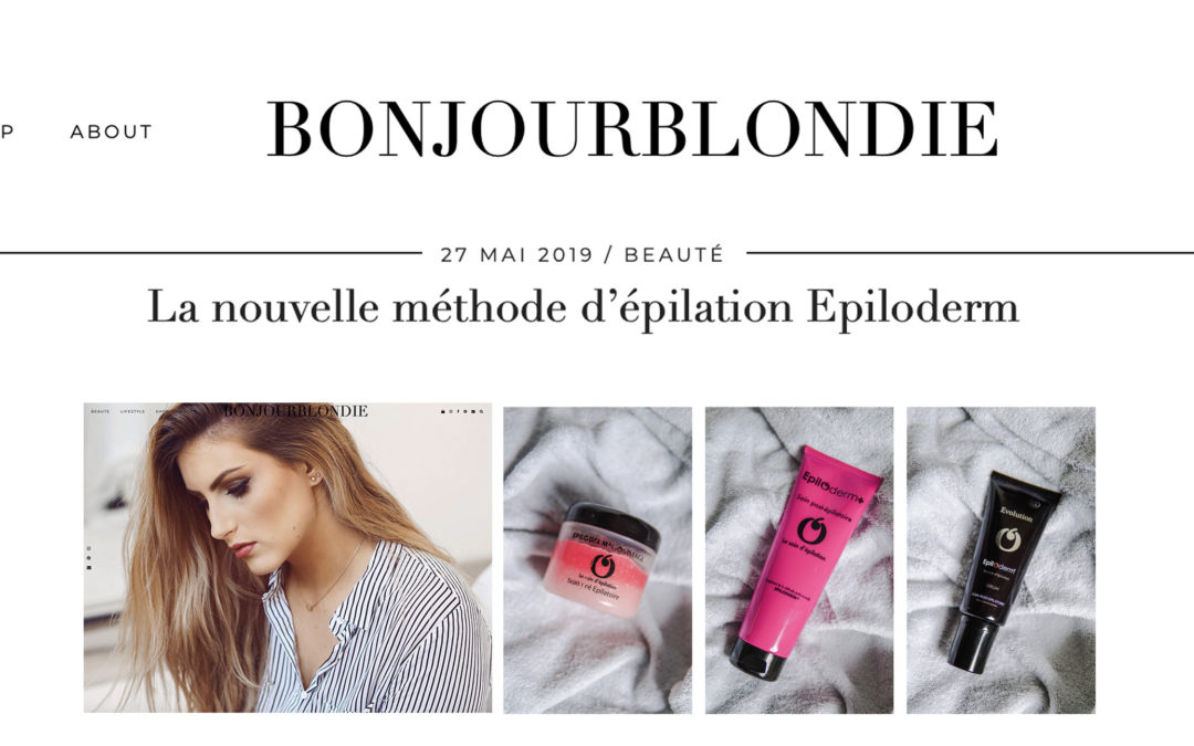 BONJOUR-BLONDIE_méthode_nouvelle_épilation